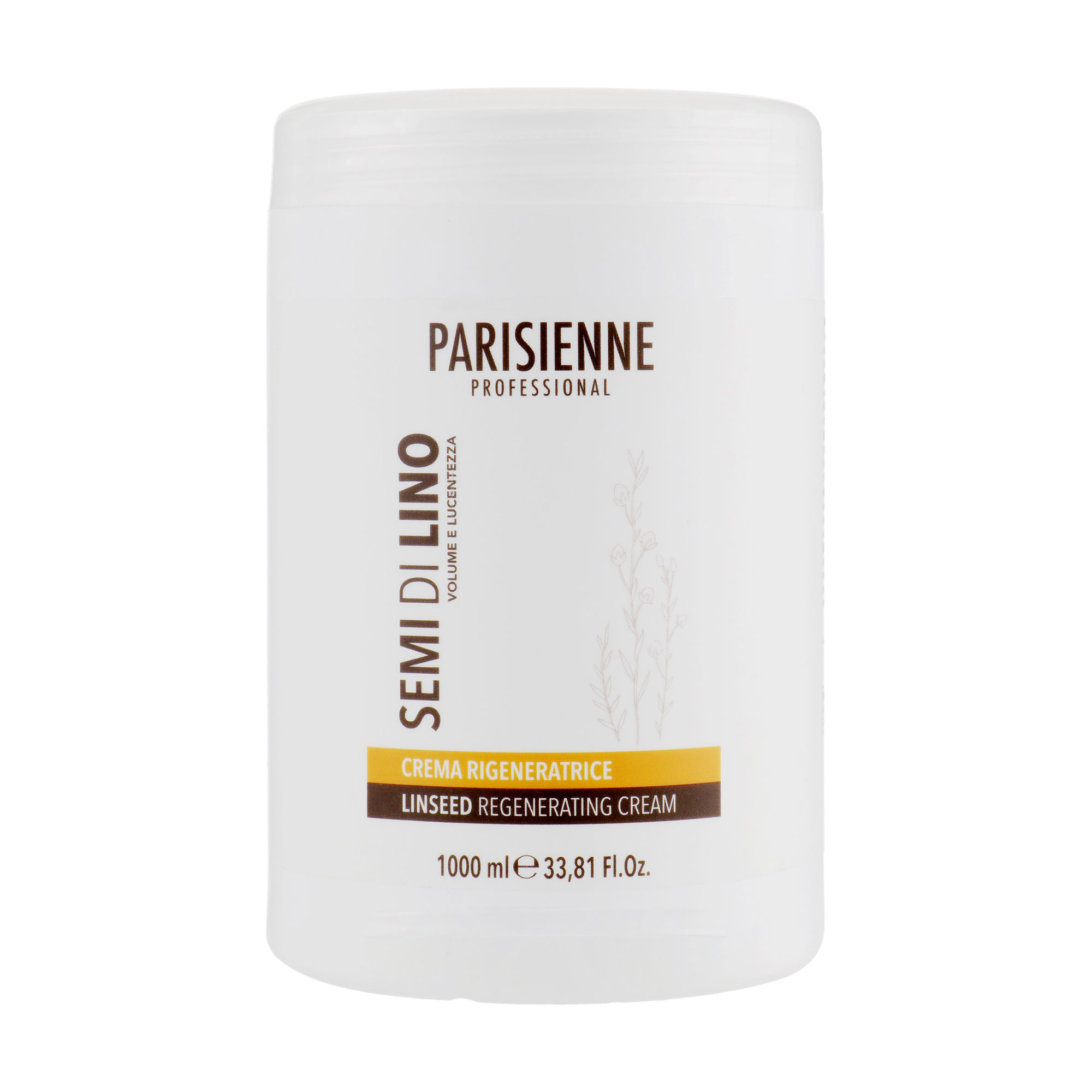 Маска для волосся Parisienne Italia Evelon Semi Di Lino Mask з екстрактом насіння льону, 1 л